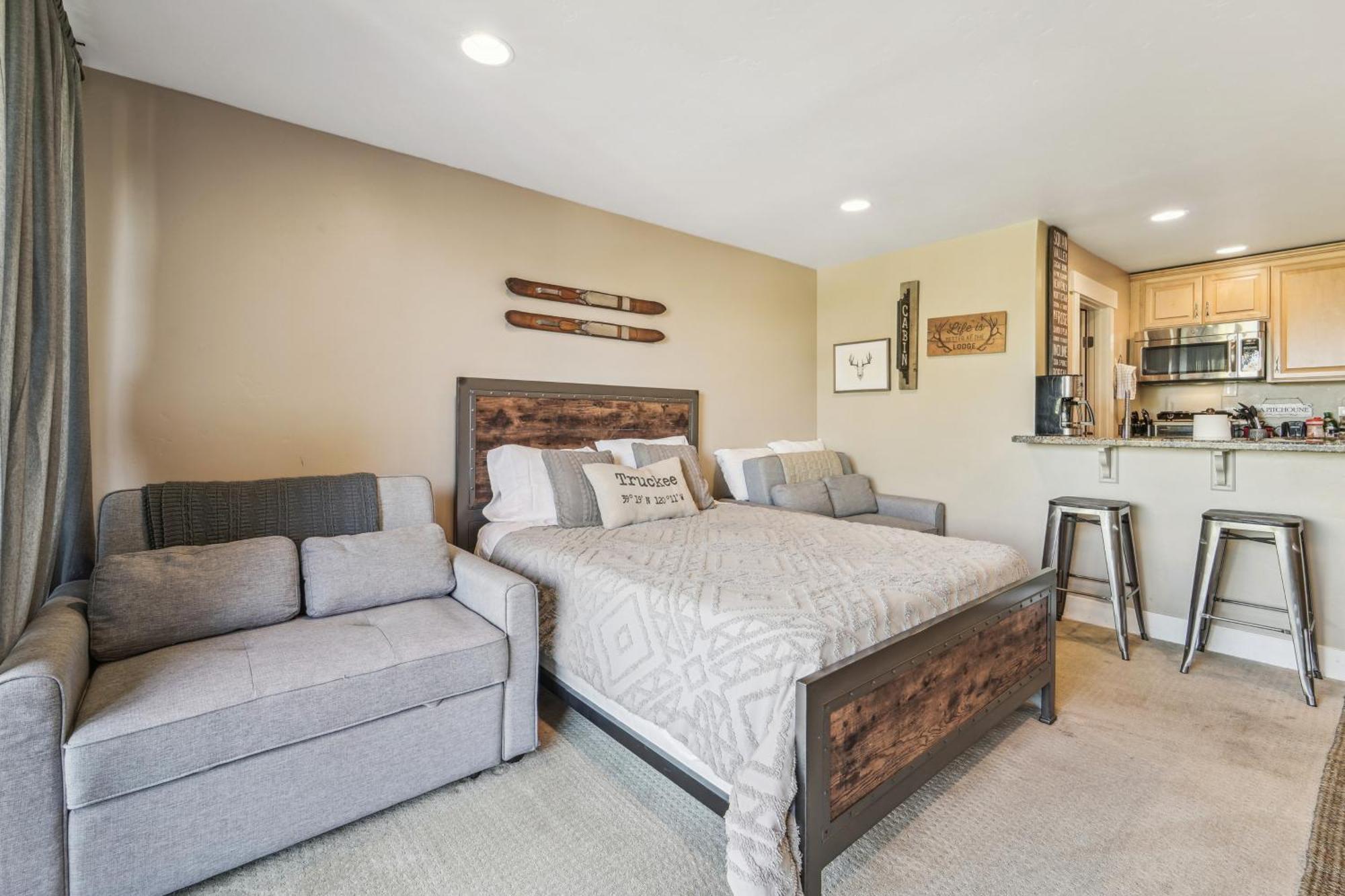 Truckee Studio With Balcony And On-Site Skiing! Luaran gambar